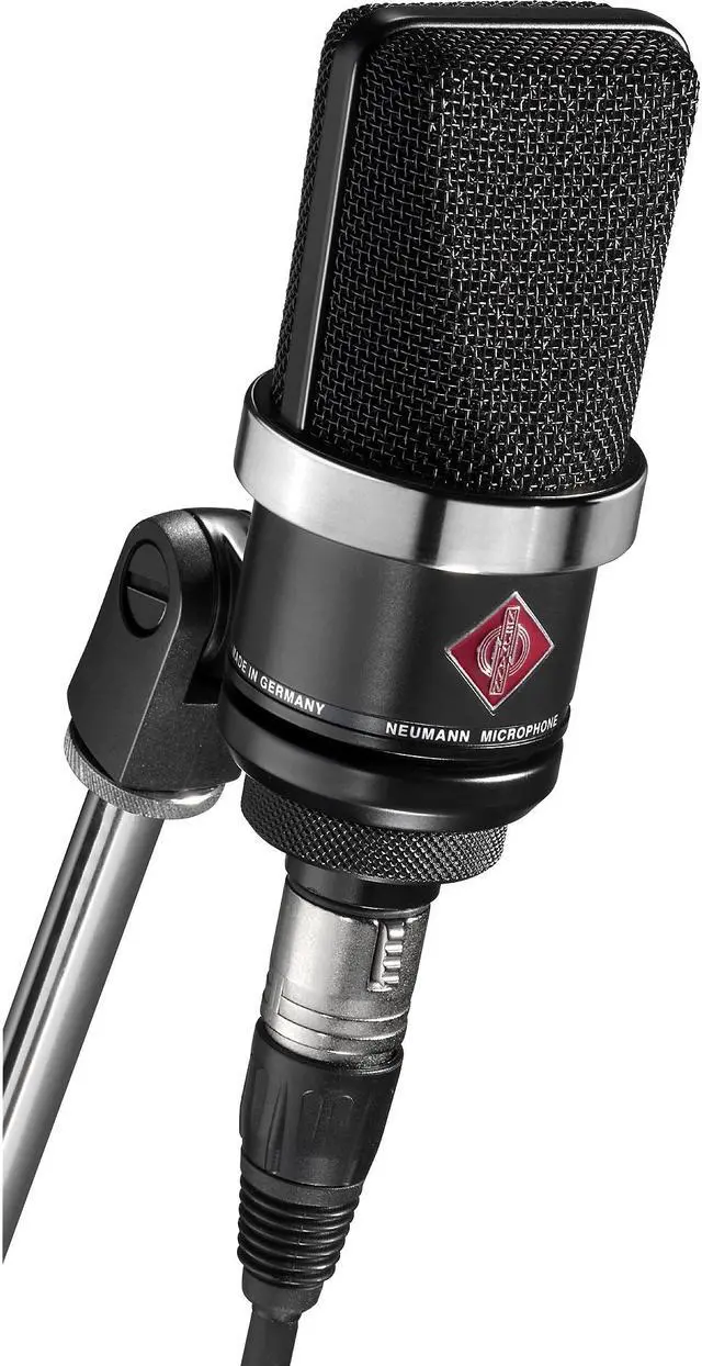 Alt view image 4 of 16 - Neumann TLM 102 Transformerless Cardioid Condenser Mic w/Mount (Black)