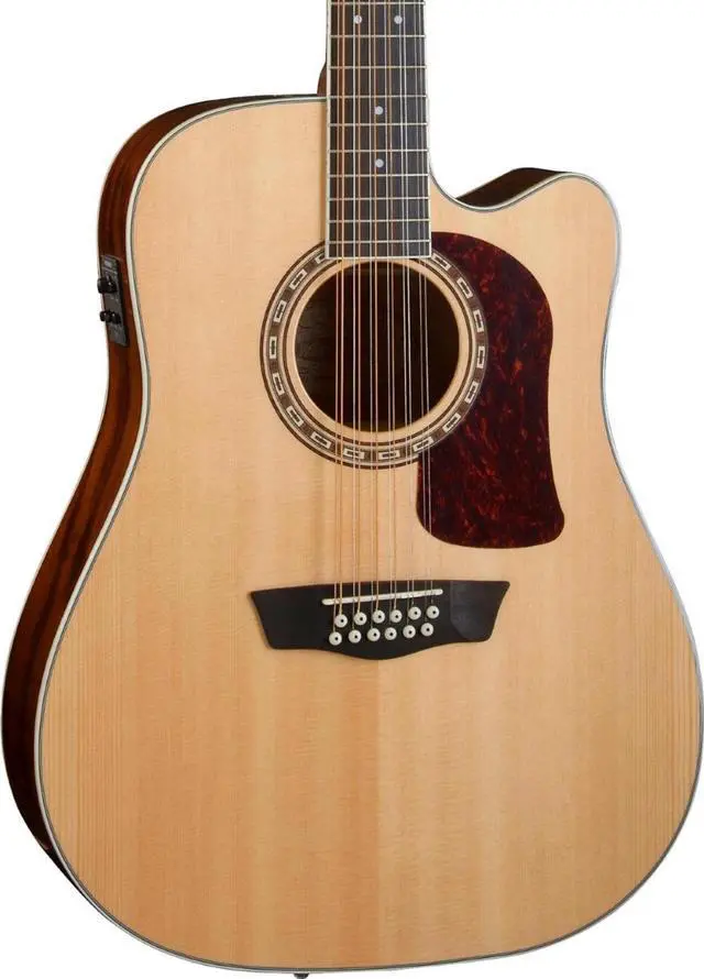 Alt view image 4 of 8 - Washburn HD10SCE12 Heritage 12-String Acoustic-Electric Guitar