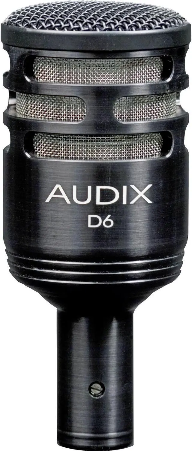 Alt view image 9 of 20 - Audix D6 Kick Drum Microphone - Black