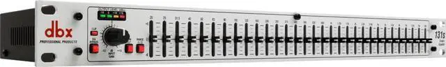 Alt view image 5 of 12 - dbx 131s Single Channel 31-Band Graphic Equalizer
