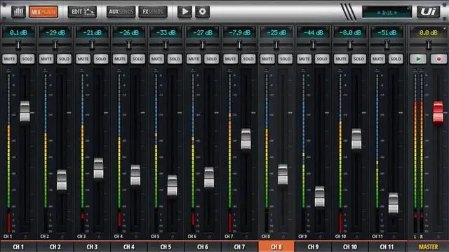 Alt view image 6 of 8 - Soundcraft Ui-12 - 12 Input Remote-Controlled Digital Mixer
