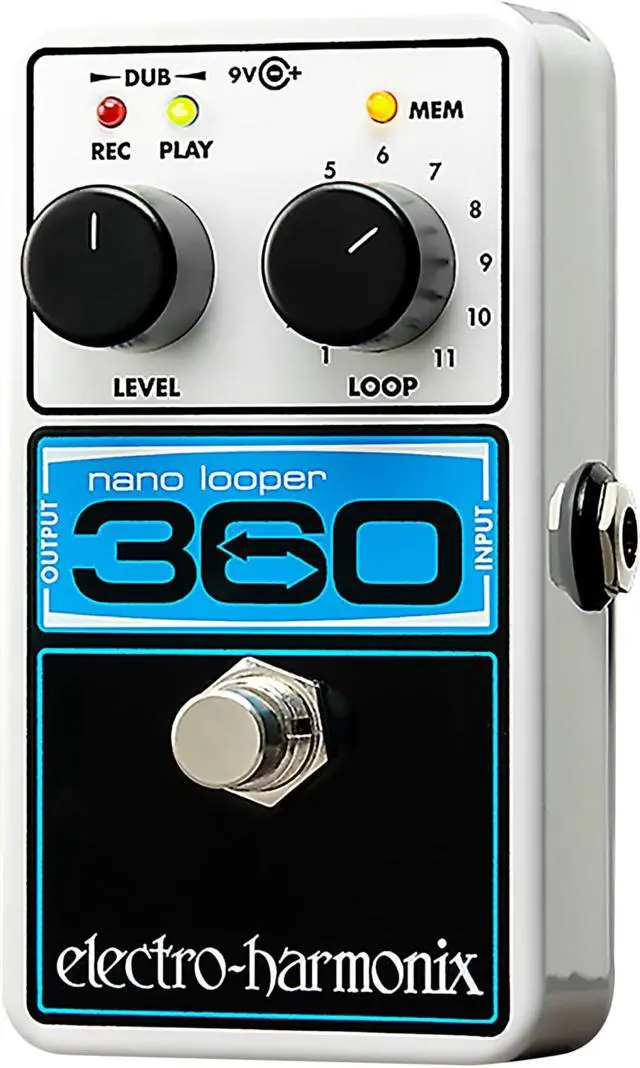 Alt view image 4 of 16 - Electro-Harmonix Nano Looper 360 Delay & Looper Pedal