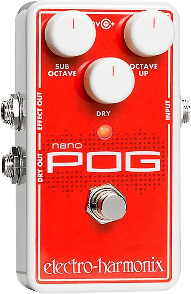 Alt view image 2 of 20 - Electro-Harmonix Nano POG Polyphonic Octave Generator Guitar Effects Pedal