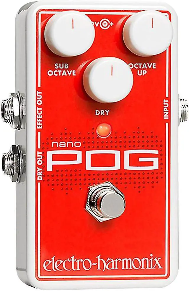 Alt view image 3 of 20 - Electro-Harmonix Nano POG Polyphonic Octave Generator Guitar Effects Pedal