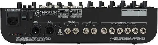 Alt view image 15 of 20 - Mackie 1402VLZ4 14-Channel Compact Mixer