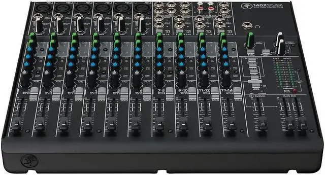 Alt view image 14 of 20 - Mackie 1402VLZ4 14-Channel Compact Mixer