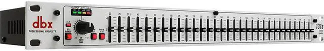 Alt view image 4 of 12 - dbx 131s Single Channel 31-Band Graphic Equalizer