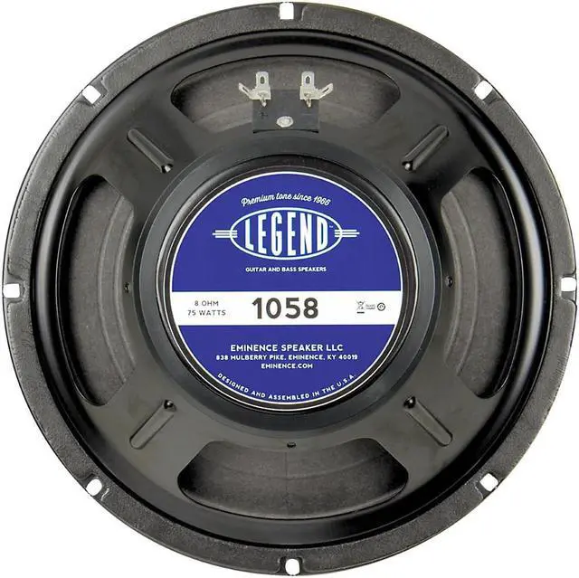 Alt view image 6 of 20 - EMINENCE LEGEND 1058 - 10 &QUOT; GUITAR SPEAKER