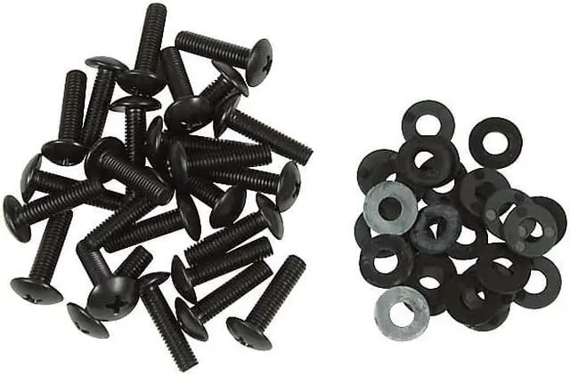 Alt view image 3 of 6 - Middle Atlantic HPS Standard Rack Screw Rackscrews, 10-32, Truss-Head, 25 pc.