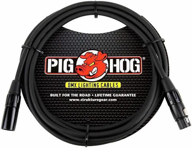 Main image of Pig Hog Lighting Cable DMX 3-pin 10 ft.