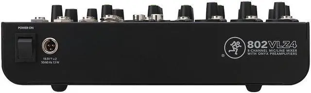 Alt view image 10 of 20 - Mackie 802-VLZ4 8 Channel Mixer