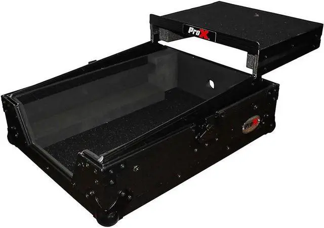 Alt view image 11 of 20 - ProX XS-M12LTBL (Black on Black) Universal 10" - 12" Mixer Case (10" to 12.6")