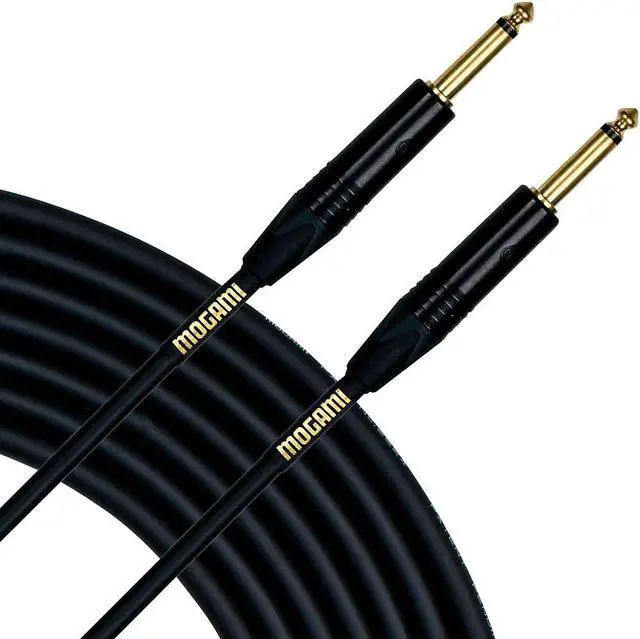 Alt view image 6 of 7 - Mogami 10' Gold Instrument Cable Guitar Keyboard Cord