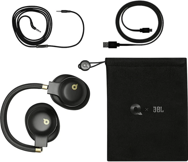 Alt view image 4 of 4 - JBL E55 Quincy Edition Over Ear Wireless Headphones Black