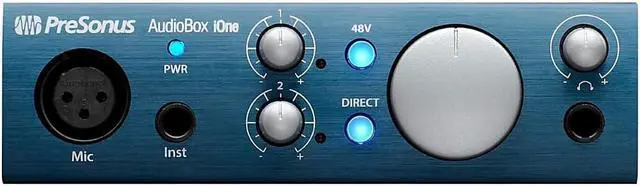Alt view image 16 of 20 - PreSonus AudioBox iOne Portable USB 2.0 audio interface for Mac, PC, and iPad