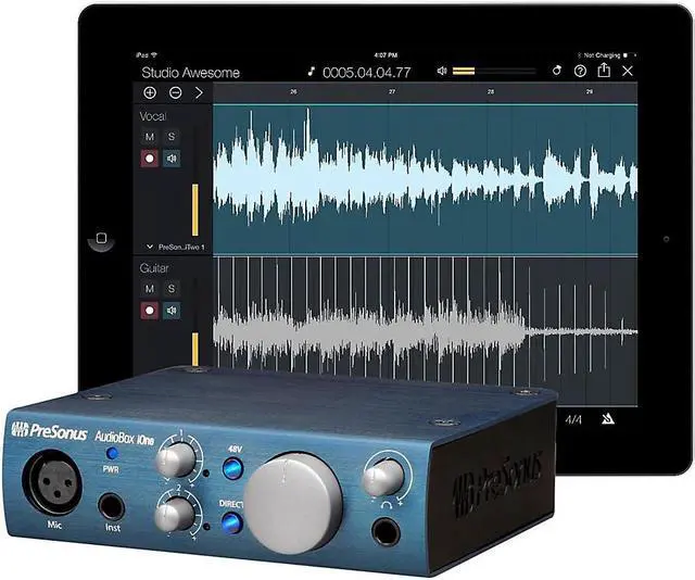 Alt view image 15 of 20 - PreSonus AudioBox iOne Portable USB 2.0 audio interface for Mac, PC, and iPad