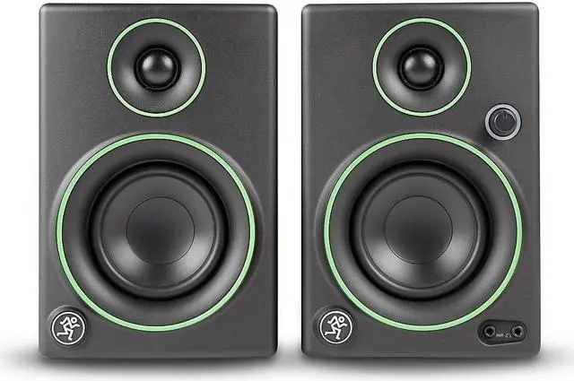 Alt view image 14 of 17 - Mackie CR3 Pair Powered Multimedia Monitor Speakers Studio Design