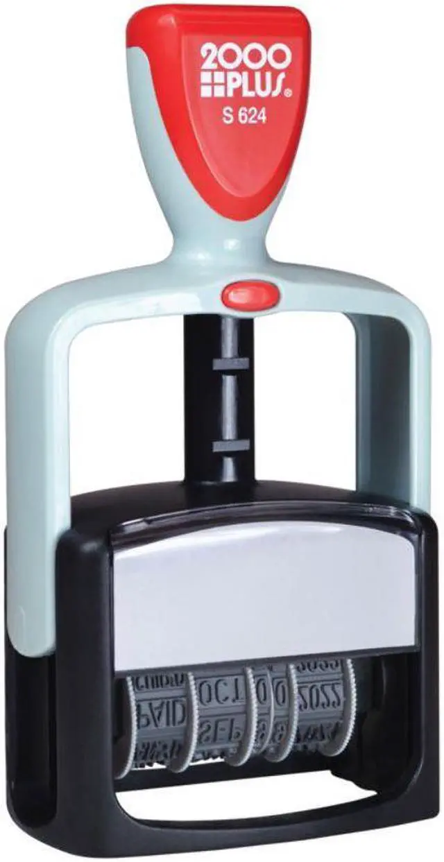 Main image of 2000Plus® Self-Inking 12-in-1 Standard Duty Date and Message Stamp