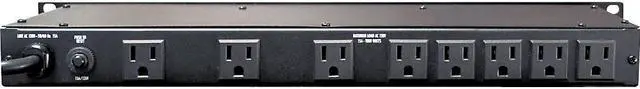 Alt view image 8 of 16 - Furman M8lx Power Conditioner with Lights