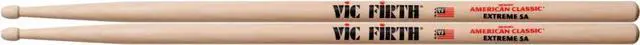 Alt view image 11 of 19 - Vic Firth Extreme 5A American ClassicÃƒâ€šÃ‚Â® Hickory Drumsticks