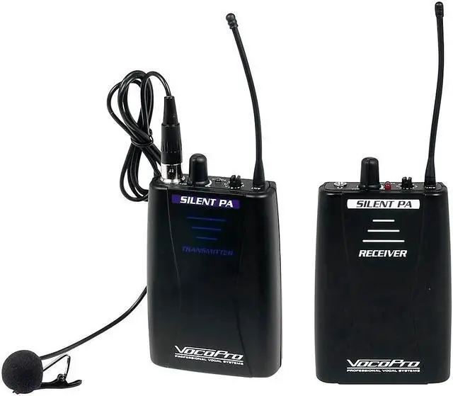 Alt view image 6 of 19 - vocopro silentpaportable 16channel uhf wireless audio broadcast system