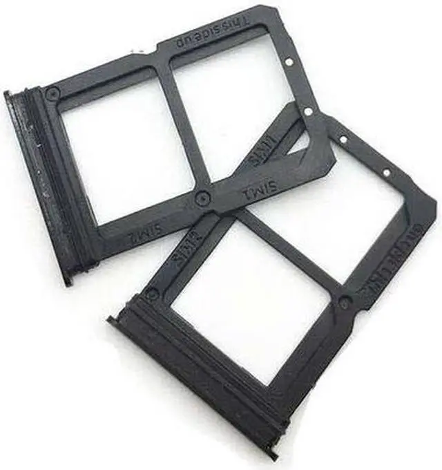 Main image of Dual SIM Card Tray Slot Adapters Replacement Part For Oneplus 6 1+6 ( Matte Black)