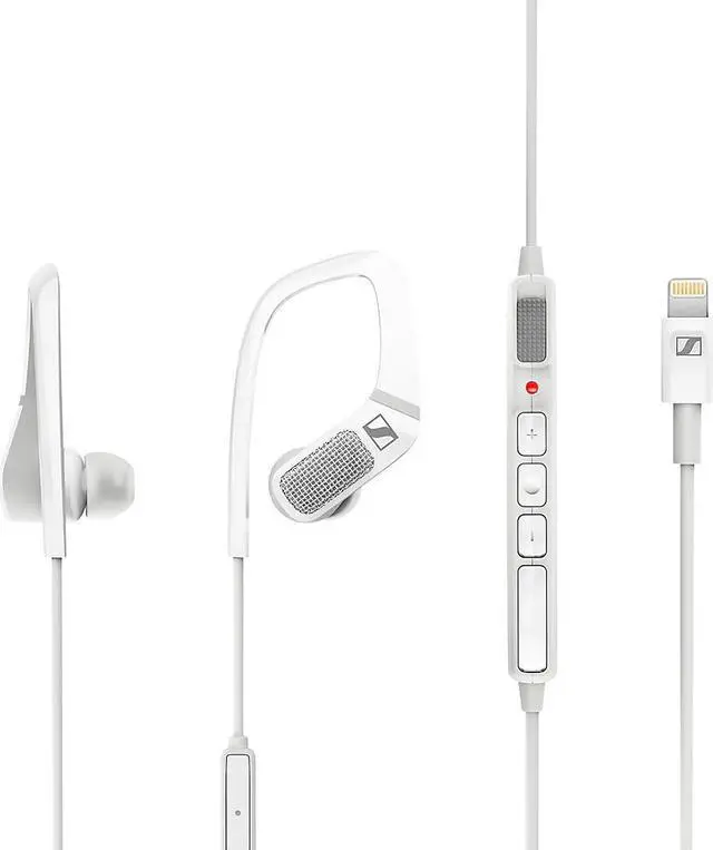 Alt view image 10 of 19 - Sennheiser AMBEO Smart In-Ear Headset with 3D Audio Recording (White)