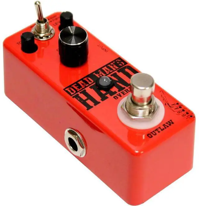 Alt view image 6 of 20 - Outlaw Effects Dead Man's Hand Guitar Overdrive Pedal