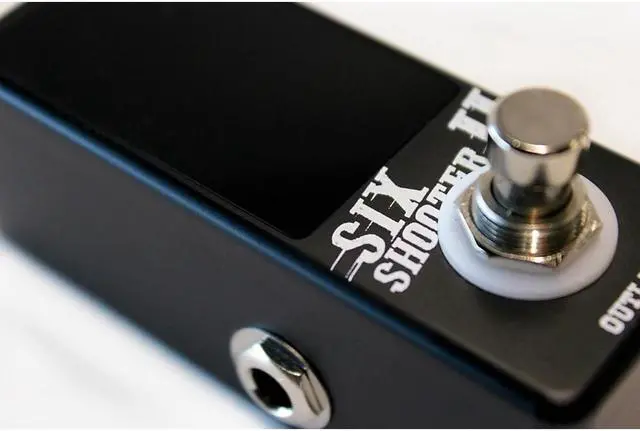 Alt view image 3 of 12 - Outlaw Effects Six Shooter II Tuner Pedal Black