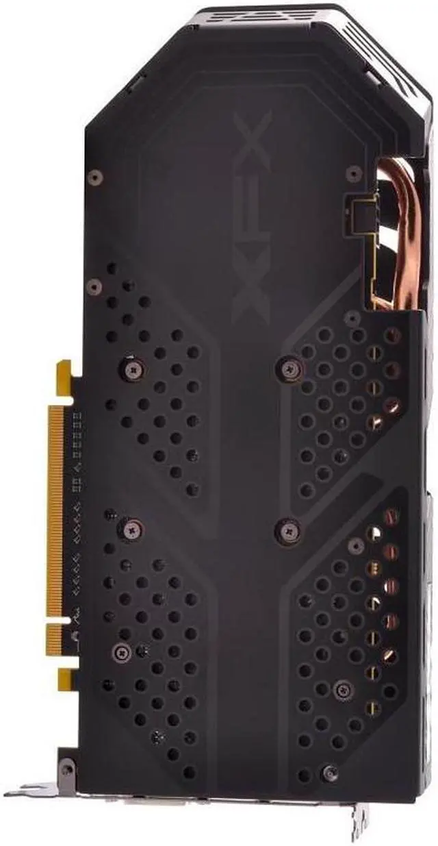 Alt view image 9 of 9 - XFX GTS Black Edition RX 580 8GB OC+ 1425MHz RX-580P8DBD6 DDR5 3xDP HDMI DVI With XFX Custom Backplate