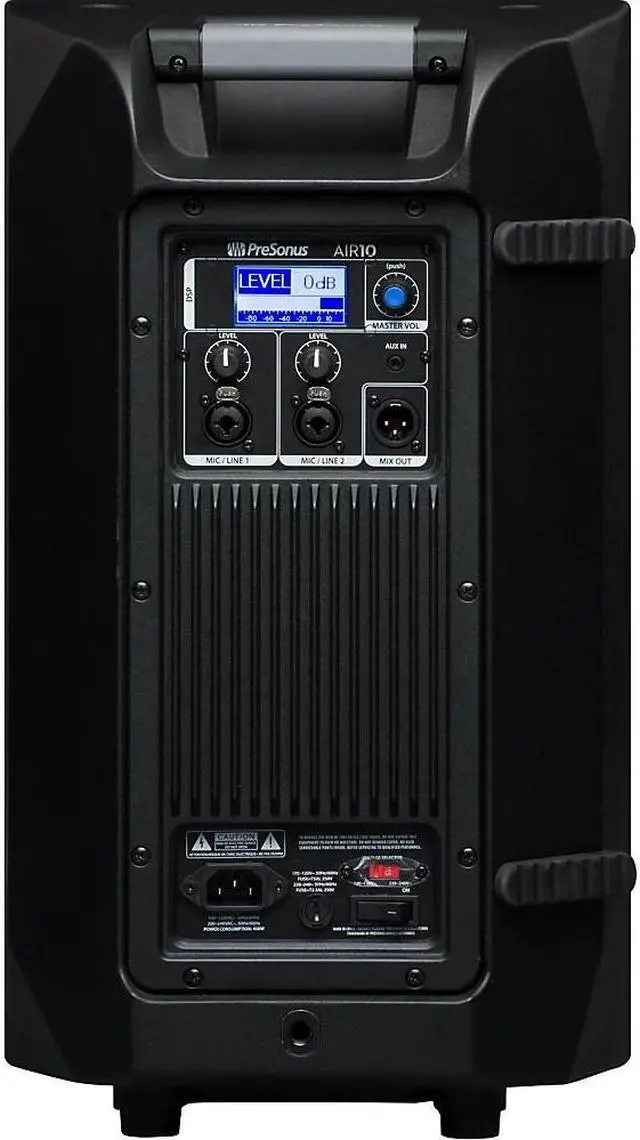Alt view image 18 of 20 - PreSonus AIR10 10" 2-Way Active Sound-Reinforcement Loudspeaker, Single
