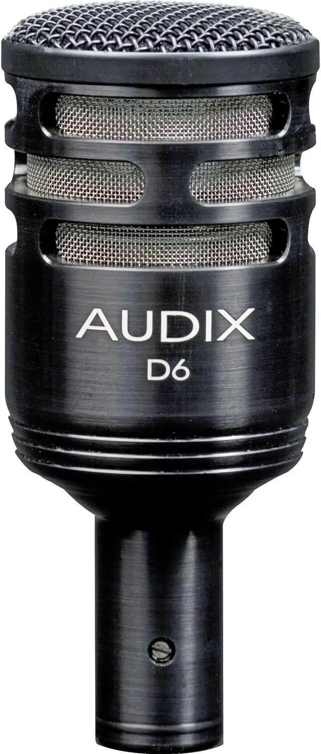 Alt view image 14 of 20 - Audix D6 Kick Drum Microphone - Black