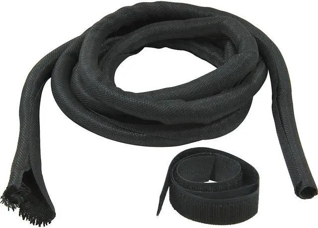 Alt view image 4 of 6 - American Recorder Technologies Snakeskin Cable Management 8 Feet Black 1 in.