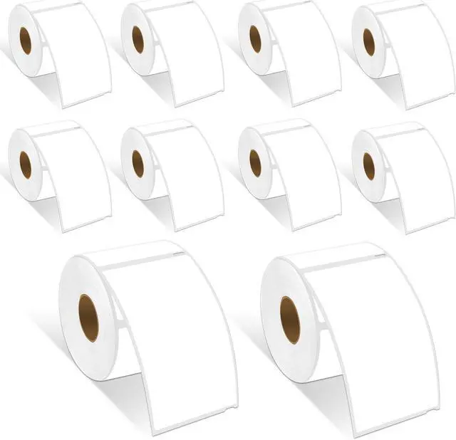 Main image of GREENCYCLE Compatible for DYMO 30256 Direct Thermal Shipping Labels 2-5/16" x 4" Perforated LW Large Mailing Address for Labelwriter 450, 450 Turbo, 4XL, 10 Rolls, 300 Labels/Roll [NOT FIT 550 & 5XL]