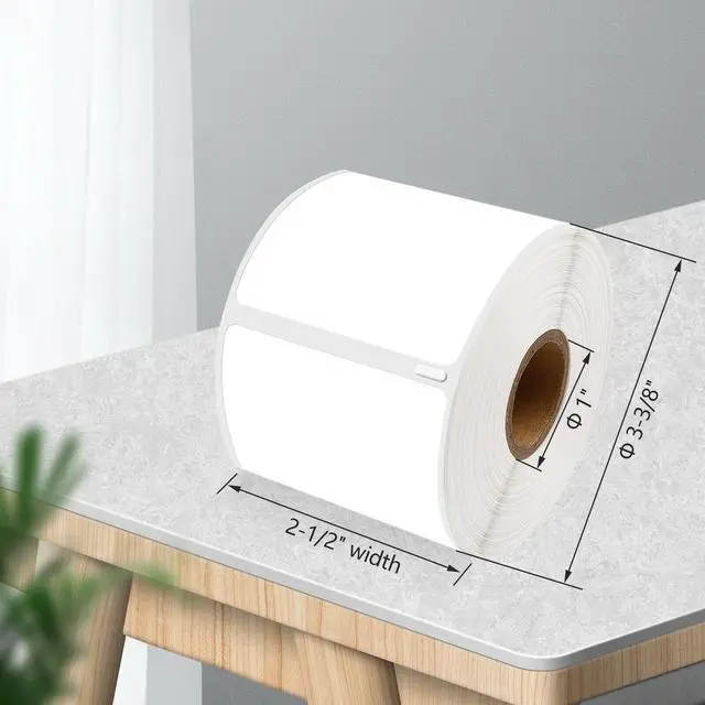 Alt view image 2 of 6 - GREENCYCLE Compatible for DYMO 30256 Direct Thermal Shipping Labels 2-5/16" x 4" Perforated LW Large Mailing Address for Labelwriter 450, 450 Turbo, 4XL 8 Rolls, 300 Labels/Roll [NOT FIT 550 & 5XL]