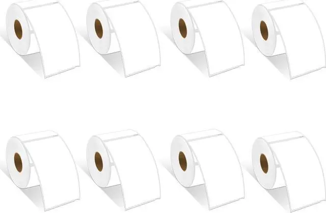 Main image of GREENCYCLE Compatible for DYMO 30256 Direct Thermal Shipping Labels 2-5/16" x 4" Perforated LW Large Mailing Address for Labelwriter 450, 450 Turbo, 4XL 8 Rolls, 300 Labels/Roll [NOT FIT 550 & 5XL]