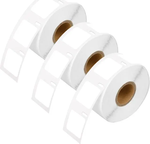 Main image of GREENCYCLE 3 Roll Compatible for Dymo 30332 1" x 1" (25mm x 25mm) White Multipurpose Square Address Shipping Barcode Label for Labelwriter 450, 450 Turbo, 4XL, 750 Labels per Roll,NOT FIT 550 & 5XL