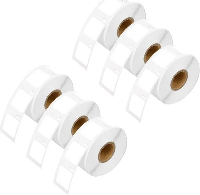 Main image of GREENCYCLE 6 Roll Compatible for Dymo 30332 1" x 1" (25mm x 25mm) White Multipurpose Square Address Shipping Barcode Label for Labelwriter 450, 450 Turbo, 4XL, 750 Labels per Roll,NOT FIT 550 & 5XL