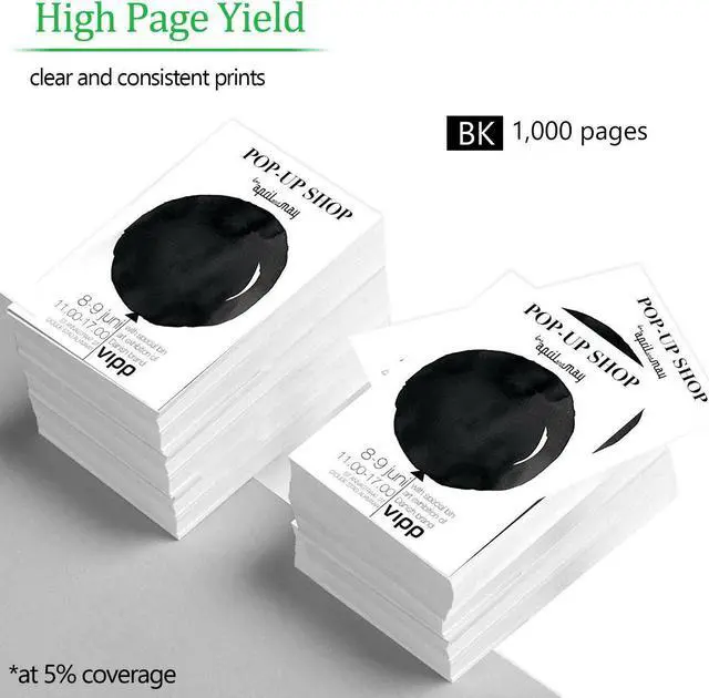 Alt view image 4 of 7 - GREENCYCLE 2 Pack Compatible Black Toner Cartridge Replacement for Samsung 111S MLT-D111S MLTD111S use in Xpress M2020W M2024W M2070FW M2070W Printer