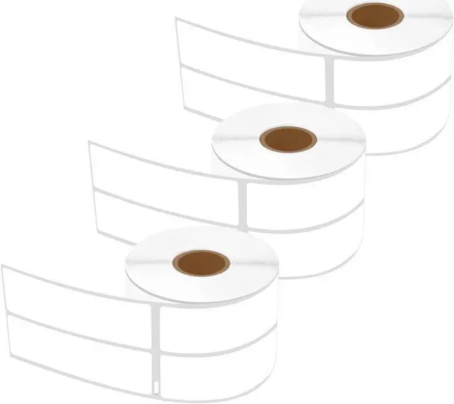 Main image of GREENCYCLE 3 Rolls Compatible for Dymo 30253 White 2-UP LW Mailing Address Labels 1 1/8" x 3 1/2"(28mm x 89mm) 1" Core for Label Writer 450, 450 Turbo, 4XL, 700 Labels per Roll,NOT FIT 550 & 5XL