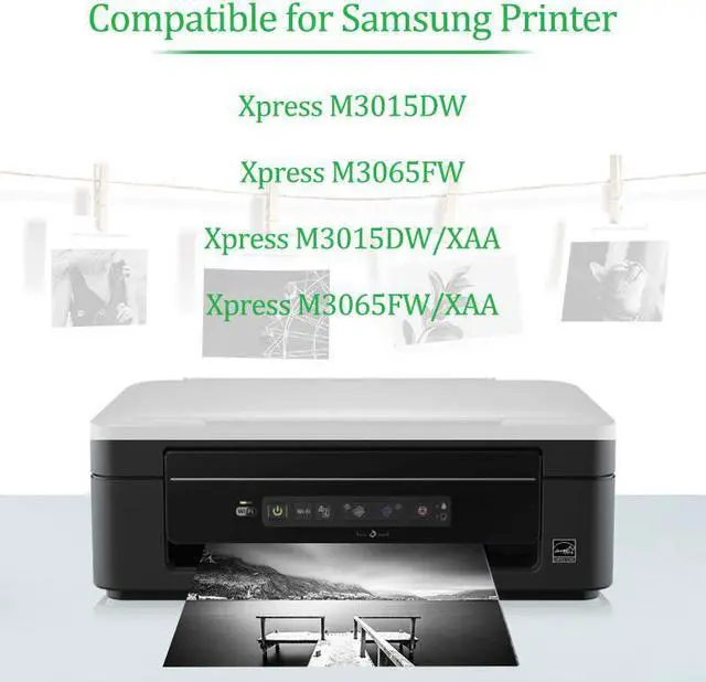Alt view image 5 of 7 - GREENCYCLE 1 Pack Compatible Black Toner Cartridge Replacement for Samsung 118S 118L MLT-D118L use in Xpress M3015DW M0365FW M3065FW Printer