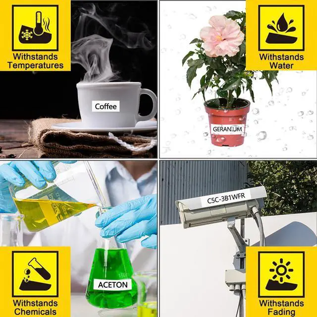 Alt view image 6 of 7 - GREENCYCLE 3 Pack Compatible for Brother P-touch M Tape MK231 M231 M-K231 MK-231 M-K231S 12mm 0.47'' Black on White 1/2 inch x 26.2ft Label Tape