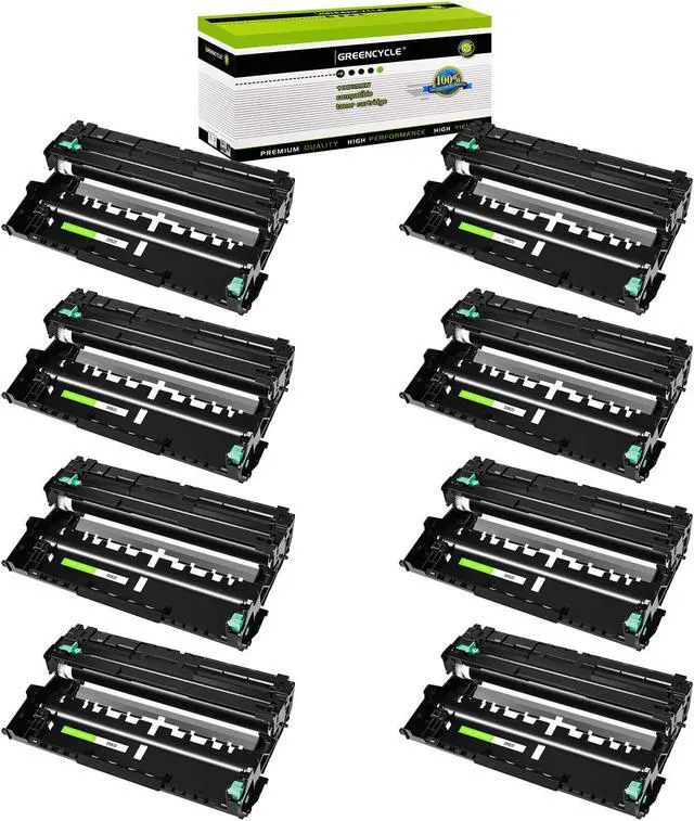 Main image of GREENCYCLE Compatible Drum Unit Replacement for Brother DR820 DR 820 work with HL-L6200DW HL-L6200DWT MFC-L5850DW MFC-L5900DW HL-L5200DW Series Printers (Black, 8 Pack)