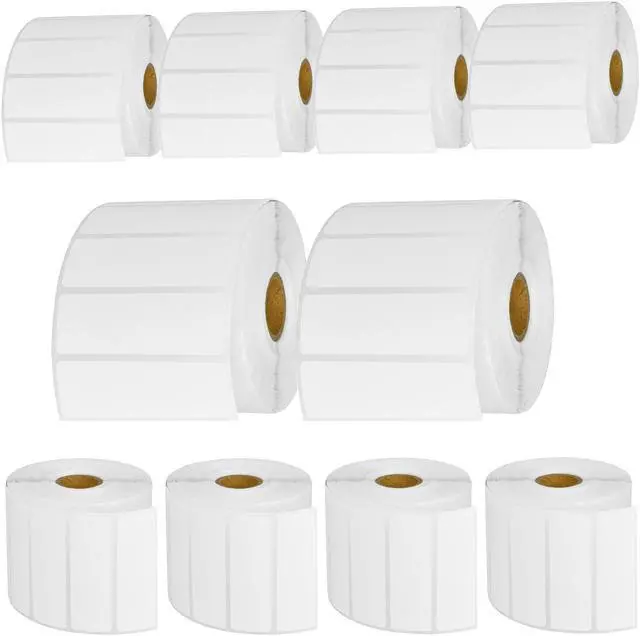 Main image of GREENCYCLE 10 Roll Replacement for Brother RD-S04U1 RDS04U1 Die Cut Removable File Folder White Paper Label Rolls Premium Adhesive 3" x 1" (76mm x 26mm) for TD-4000 4100N Printer,1500 Labels/Roll