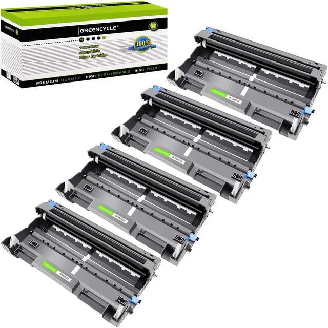 Main image of greencycle 4 Pack Compatible Drum unit Replacement for Brother DR620 DR520 drum use with HL-5340d 5250DN hl-5370DW MFC-8660DN 8680dn 8480dn 8670dn DCP-8060 8065DN 8085dn Printer