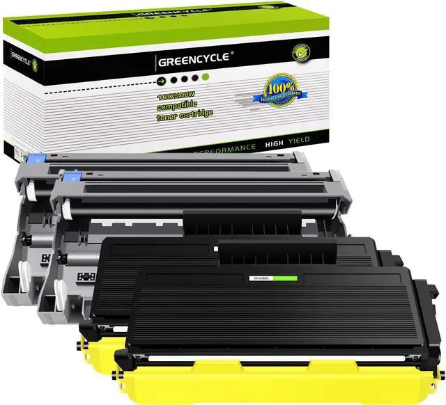 Main image of GREENCYCLE TN650 TN-650 Toner Cartridge + DR620 DR-620 Drum Unit Combo Set Compatible for Brother HL-5340D HL-5370DW DCP-8080DN DCP-8085DN MFC-8480DN MFC-8680DN MFC-8690DW Printer (2 Toner, 2 Drum)