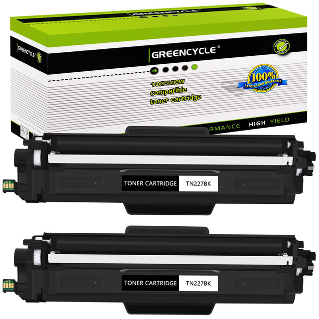 4-Pack TN227 Compatible Toner Cartridges For Brother HL-L3270CDW, L3290CDW, MFC-L3770CDW – Black, Cyan, Magenta, Yellow