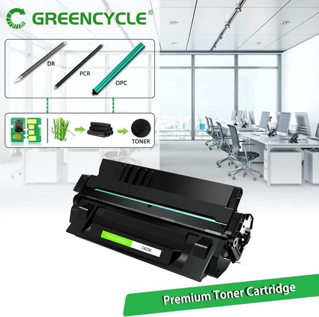 Alt view image 4 of 7 - GREENCYCLE 10000 Pages High-Yield Toner Cartridge Replacement Compatible for HP 29X C4129X Use in Laser jet 5000 5000n 5000dn 5000gn 5100 5100tn 5100dtn Printer (Black, 2-Pack)
