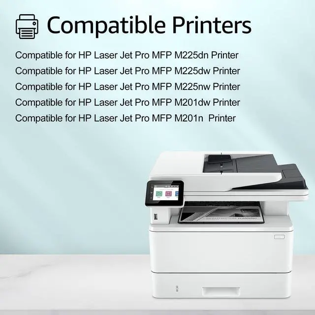 Alt view image 2 of 7 - GREENCYCLE Compatible Toner Cartridge Replacement for HP 83X CF283X 83A CF283A work with Laser Jet M201dw M201n MFP M225dn M225dw M225nw Printer (Black, 2-Pack)