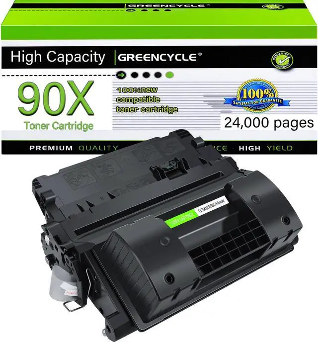 Main image of greencycle CE390X Toner Cartridge Replacement Compatible for HP 90X Black Toner Cartridge Laserjet Enterprise 600 M602,M603 Series Laserjet Enterprise M4555 MFP Series(1Pack)